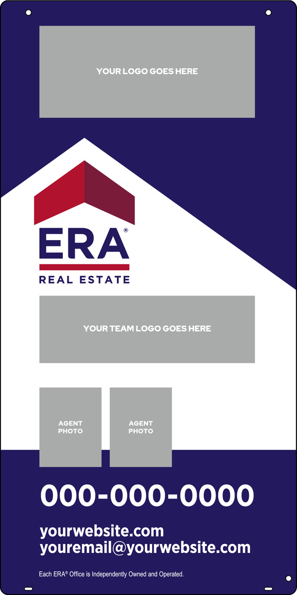 Team Logo - Photo Hanging Sign Panel, 36h x 18w, Steel